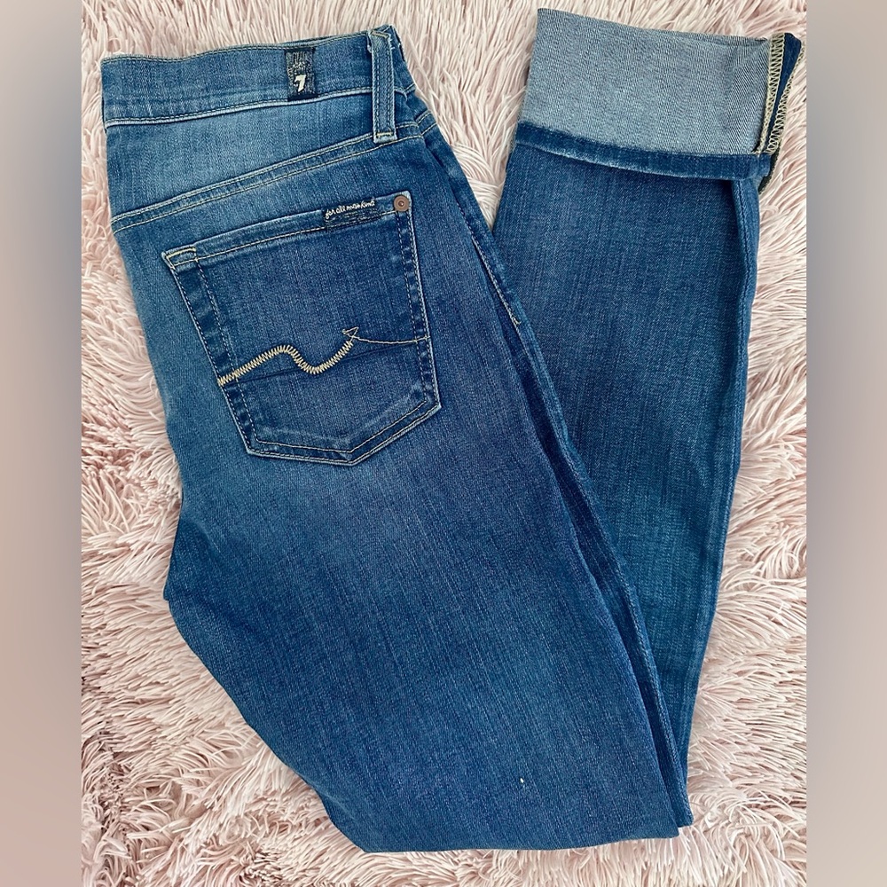 7 For All Mankind - Roxanne Straight Leg Jean - Like New